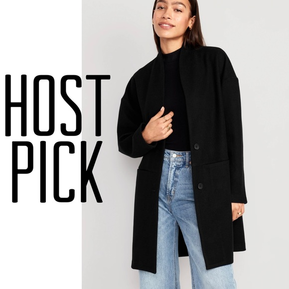 Old Navy Jackets & Blazers - Black Cardigan Coat
